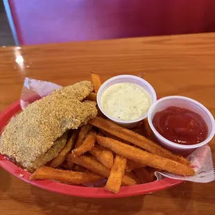 food, fish and chips