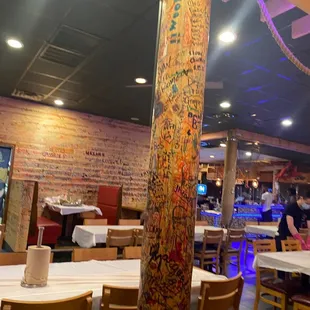 sushi and sashimi, interior