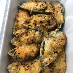 Loaded Mussels very good.