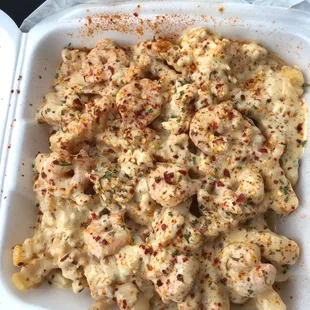 Seafood Fries good but needed salt on the fries. Eat them quick cause they will get soggy fast.