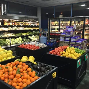 a variety of fruits and vegetables