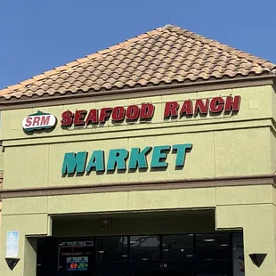 the front of the store