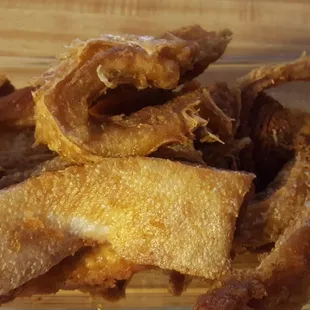 Best fried salmon belly! You can ask to fry it for free. Call and pickup.