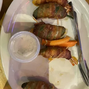 Jalapeño Shrimp bacon Fry