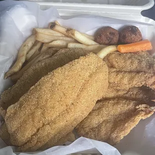 4 Shrimp 2 Fillet Combo to-go