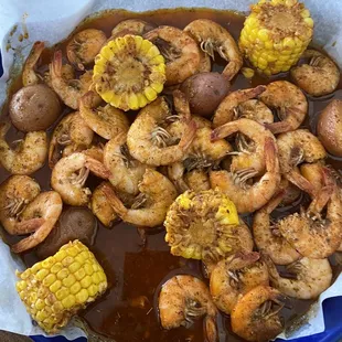 Boiled shrimp