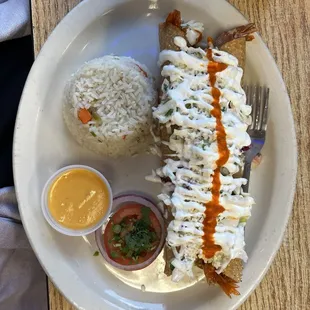 Shrimp Flauta