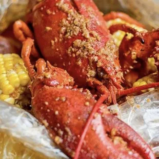 Lobster Seafood Boil