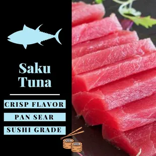 Previously FZN. Perfect protein for sushi rolls or poke bowls. Prices based on market value.