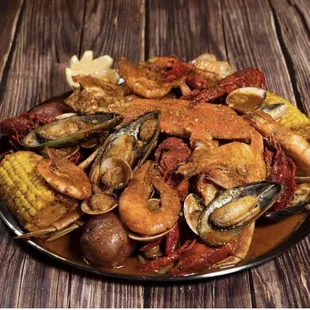 Seafood platter
