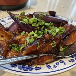 Eggplant with Garlic Sauce