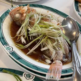 a plate of food