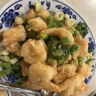 Seafood Soup Fried Shrimp