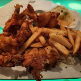 Jumbo fried shrimp platter