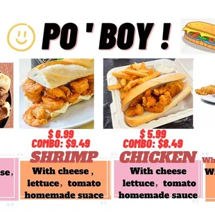 PO' BOY hoagie roll coming !!! let go try !