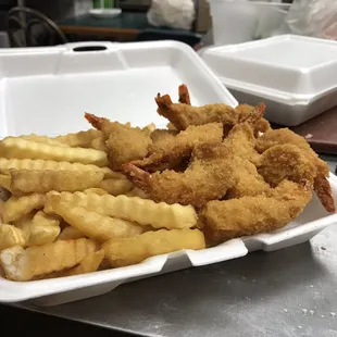 A14a. Fried Jumbo Shrimps (6)