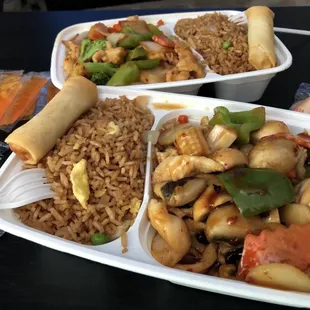 Both lunch specials are delicious
