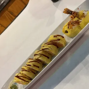 9. Shrimp Mango Roll