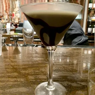 Chocolate Mint Martini was fantastic!!