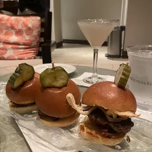 Wagyu sliders