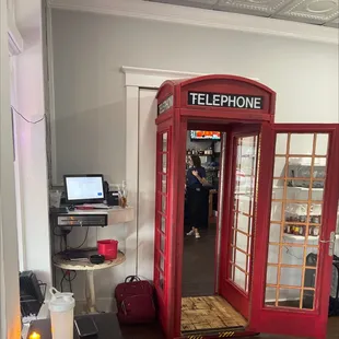 Entrance to the bar.