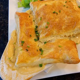 POT PIES
Lobster &amp; Shrimp
or Chicken