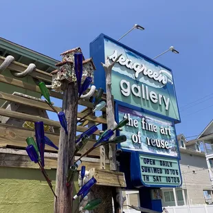 Sign on the beach road