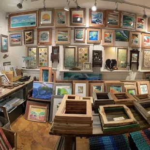 Hand made frames and original OBX artwork.