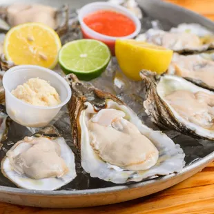 oysters and mussels, food, mussels, oysters, shellfish