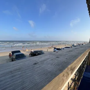 View from outdoor patio