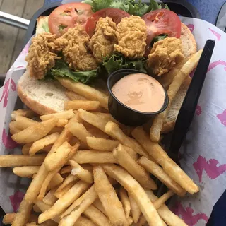 Fried Oyster Po Boy
