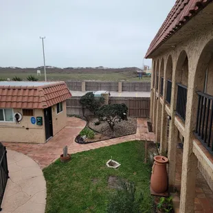 Main entrance from 2nd floor