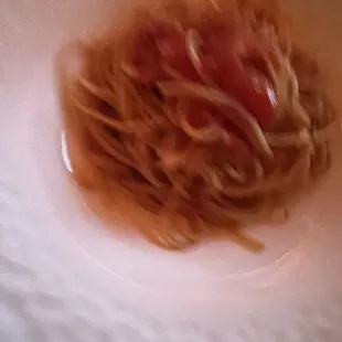 Pasta with marinara