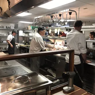 At the chef's table