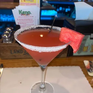 Watermelon lemon drop