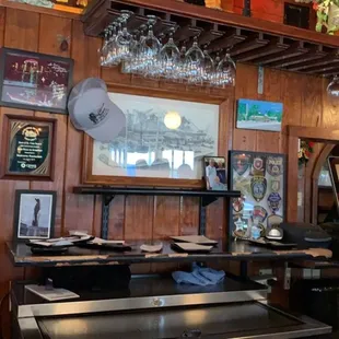 a man standing at the bar