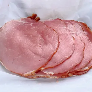 Smoked Pork Loin slices