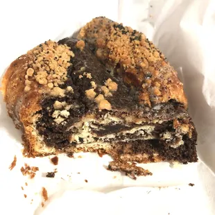 Poppy seed cake. When I eat this I am transported into a Victorian summer cottage, using fancy silverware, sipping hot tea. Splendid!