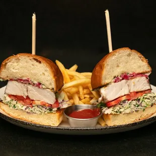 CA Harpooned Swordfish Sandwich
