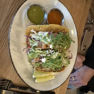 Grilled Halibut Tacos