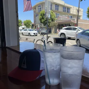 outside, sushi and sashimi