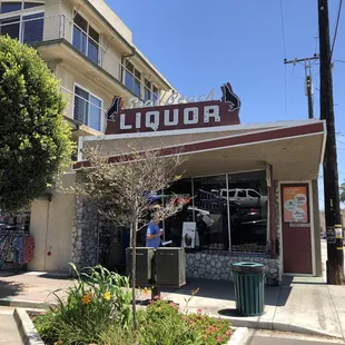 Old school liquor store