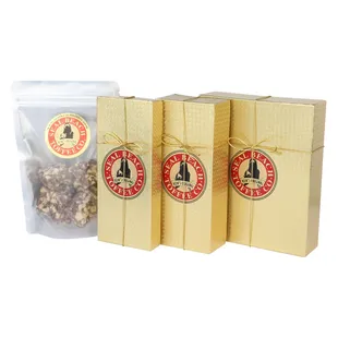 Seal Beach Toffee is available in a variety of sizes to suit any gift-giving occasion.