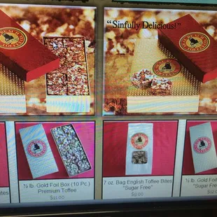 a variety of pastries