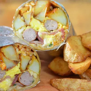 food, burritos and wraps