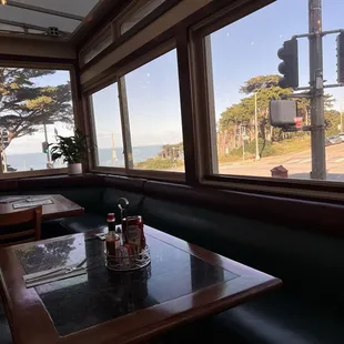 The view of the Pacific Ocean from the Dining room before it got too full at Point Lobos.