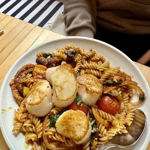 Scallop Sun-Dried Tomato Pasta (GF)
