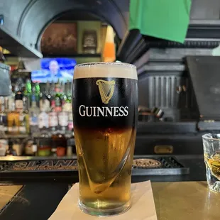 a pint of guinness