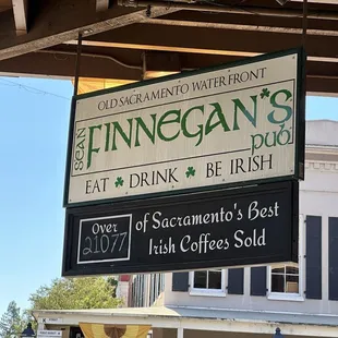 a sign for a restaurant