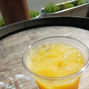 Yummy orange juice on September 24, 2022!